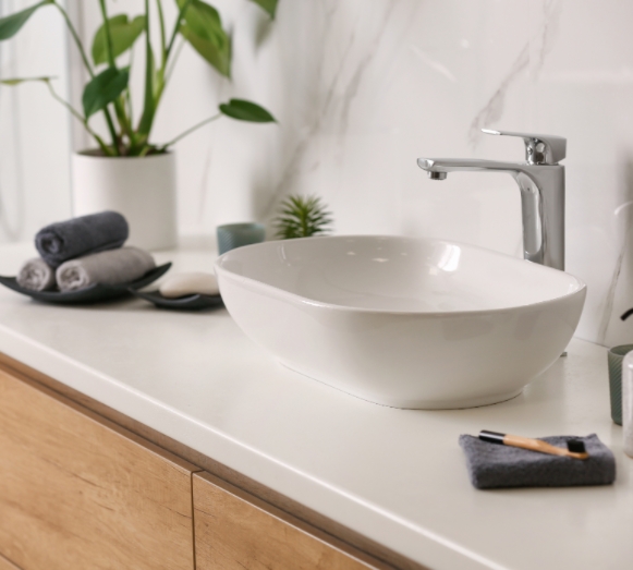 Modernisiertes Badezimmer