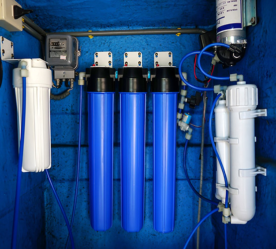 Filtersystem für eine Trinkwasseranlage